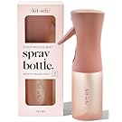 Kitsch Continuous Spray Bottle for Hair  Fine Mist Water Mister & Water Spray Bottle  Recycled Hair Spray Bottle  Spray Bottles for Cleaning, Styling, Plants & More  Terracotta, 150ml